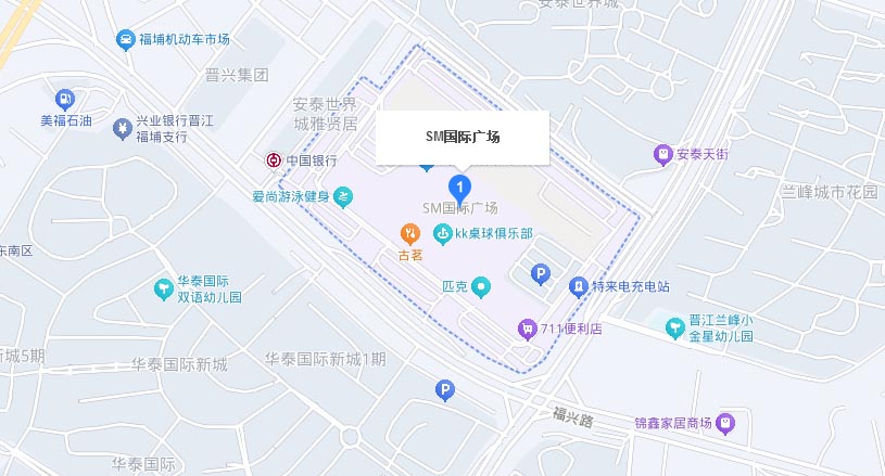 晋江家博会交通路线地图